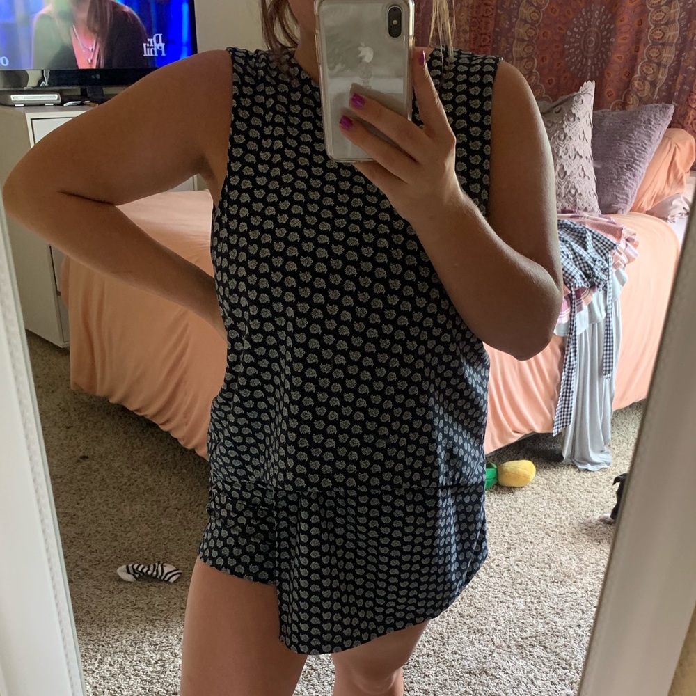 Blue romper